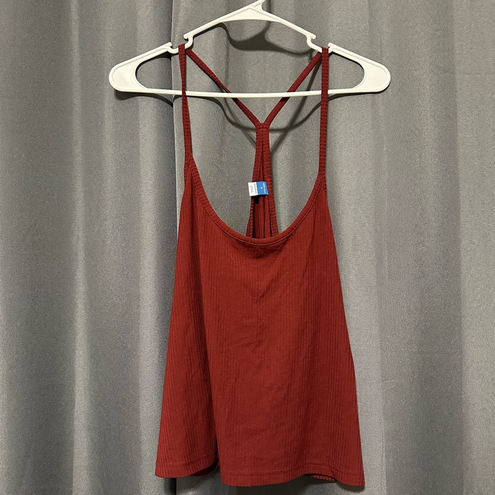 Old Navy Sunday Sleep Cropped Racerback Pajama Cami Top Size Medium